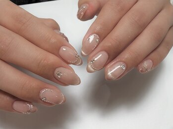 プラス エワル 四日市(PlusEwalu)/マグネットフレンチネイル♪