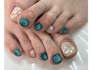 星担当★ニュアンスフットネイル