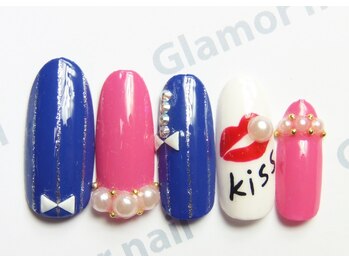 グラマーネイル(Glamor nail)/ポップネイル☆¥7,800