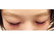 アイラッシュメゾンアンドゥ (eyelash maison undeux)/カラーエクステ　WINERED×PINK