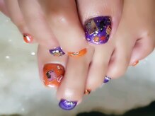 アグン(agung)/ハロウィンネイル