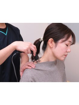 首・肩のつらさを改善したい