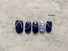 シンプリー 西荻窪店(Simpliee)/キルティング定額ネイル￥7900