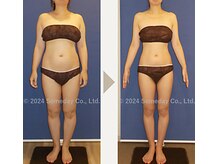 【12か月間の結果】体重▲10kg 体脂肪▲10%