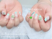 ネイルアプリクス 恵比寿(Nail apricus EBISU)/推し活ネイル◆持込 ￥14430
