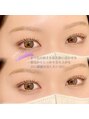アイラッシュサロン ブラン 住道店(Eyelash Salon Blanc)&nbsp;ぱっつりとした立ち上げカールで長さを生かしたお目元に＾＾