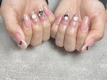 08ネイル(08 nail＆school)/韓国風パーツ　甘辛☆ネイル