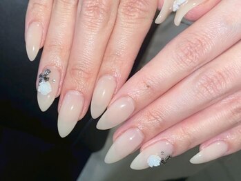 ピンクベージュ×クロム