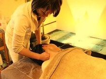 トータルビューティーサロン プラスマリア(Plus Maria)/首のコリもしっかりほぐします
