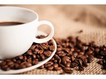 ●ドリンクサービス●施術のあとはお好きなドリンクでカフェ気分♪お菓子のご用意もございます♪