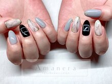 アマネラ(Amanera)/大理石ネイル