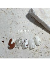 ソピーロ たかのこ店(sopiro)/６月【ニュアンスネイル】