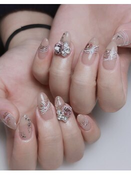 サムズアップネイル(thumbs up nail)/ハンド自由デザイン