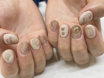 リット バイ セブンルックス 大宮東口店(Lit by 7LOOKS)/90分アート/8000/持ち込み