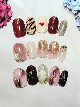 アフロディーテ(Aphrodite)/2025.1月サンプルネイル¥8300