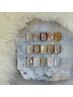 【◆オフケア込】フットネイル＊サンプルから選べる親指アート¥12100