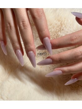 ルーム ビューティーラボラトリーズ(room beauty laboratories)/ロングネイル×ワンカラー