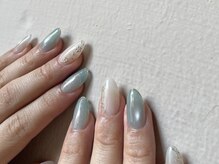 アメリアンドカシェット(Amelie&Cachette)/ブライダルネイル：maika