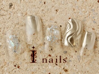 アイネイルズ 町田店(I nails)/クリアうねうねミラー7980円