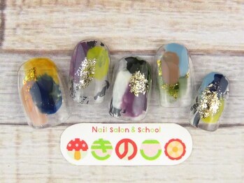 ネイルサロン きのこ/選べるデザインMコース