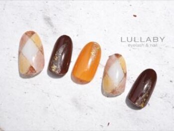 ララバイ 吉祥寺店(LULLABY)/チェック柄ネイル