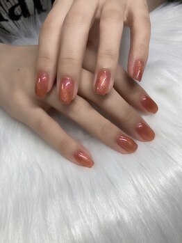 サフィールネイルサフィールネイル(Saphir nail)/マグネット×キャッツアイネイル