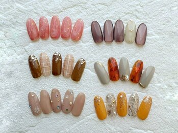 マシェリ(Ma Cherie)の写真/パーツやストーン多数ご用意☆持ち込みデザインも大歓迎♪季節にあわせた定額デザインもございます！