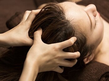 彗星蘭 浅草店の写真/【和風テイストの贅沢空間】ドライヘッドスパ15分＋首肩マッサージ15分￥5500でお得に全身リラックス♪