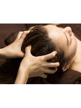 ヘッドスパで癒されたい