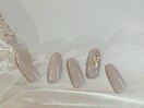 ワンポイントネイル