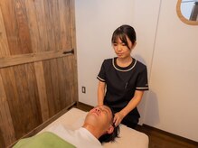 クマの冬眠 南川添店/施術風景