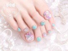 シンデレラネイル(CINDERELLA NAIL)/【フットネイル】