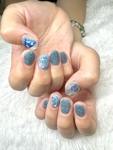 タムタムネイル 本厚木(Tam Tam Nail)/お持ち込みデザイン＋ストーン