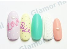 グラマーネイル(Glamor nail)/パステルカラー☆¥7,900