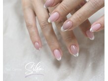 ネイル キャンバス シルヴァ(Nail Canvas Silva.)/ガラスフレンチ♪