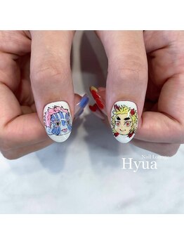 ネイルラウンジ ヒュア(Nail Lounge Hyua)/デザイン持ち込み
