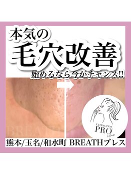ブレスヘアー アイラッシュ(Breath hair eyelash)/本気の毛穴改善