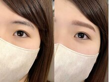 チルアンドアイ 千葉駅前店(Chill&Eye)/美眉スタイリング/BeforeAfter