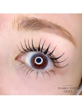 バニーアイズ 銀座店(Bunny eyes GINZA)/フラットマットラッシュ140本