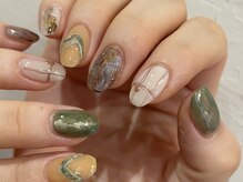 マスターネイルズ(MASTER NAILS)/くすみニュアンス