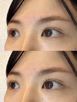 ヘアーウニール アイ(Hair Unir eye)/【30代】パリ&眉カラーで垢抜け