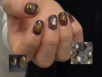 ノエル 新宿南口(Noel)の写真/【ニュアンス専門店】定額デザイン毎月新作更新♪淡色ニュアンス～一癖ニュアンスネイルなど幅広くご用意