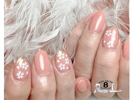 桜シンプルホログラム