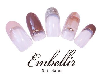 アンベリール 横浜店(Embellir)/(57)チェックフレンチネイル
