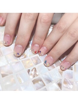 アティックネイルアトリエ(attic nail atelier)/シェルフレンチ★