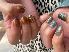 <ハンド>デザインシンプルネイル