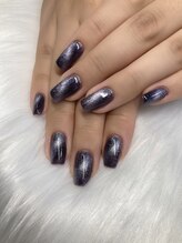 サフィールネイルサフィールネイル(Saphir nail)/マグネット×キャッツアイネイル