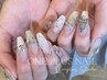 【人気No.1チップスカルプ】持ち込みデザイン、パーツつけ放題15980円