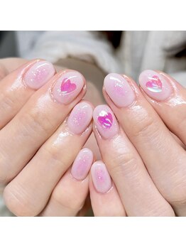 ソラール(SOLAR)/ハートちゅるんネイル