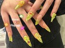 ぷくぷく球体ネイル